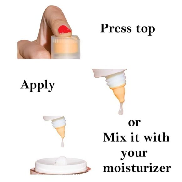 Brightening Booster BeautyBio Vitamin C Vegan Squalane Hydrating Full Size - Picture 7 of 7